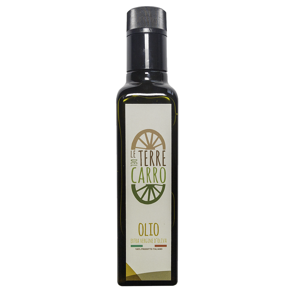 Bottiglia da 750 ml di olio extravergine di oliva 100% italiano